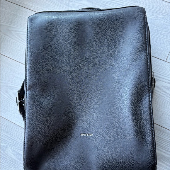Matt & Nat Handbags - Matt & Nat Black Backpack